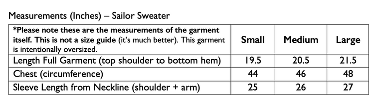 Sailor Sweater