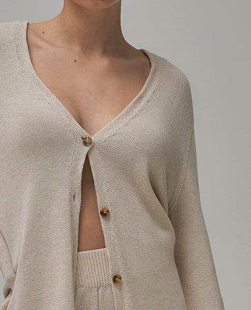 Flared Cardigan