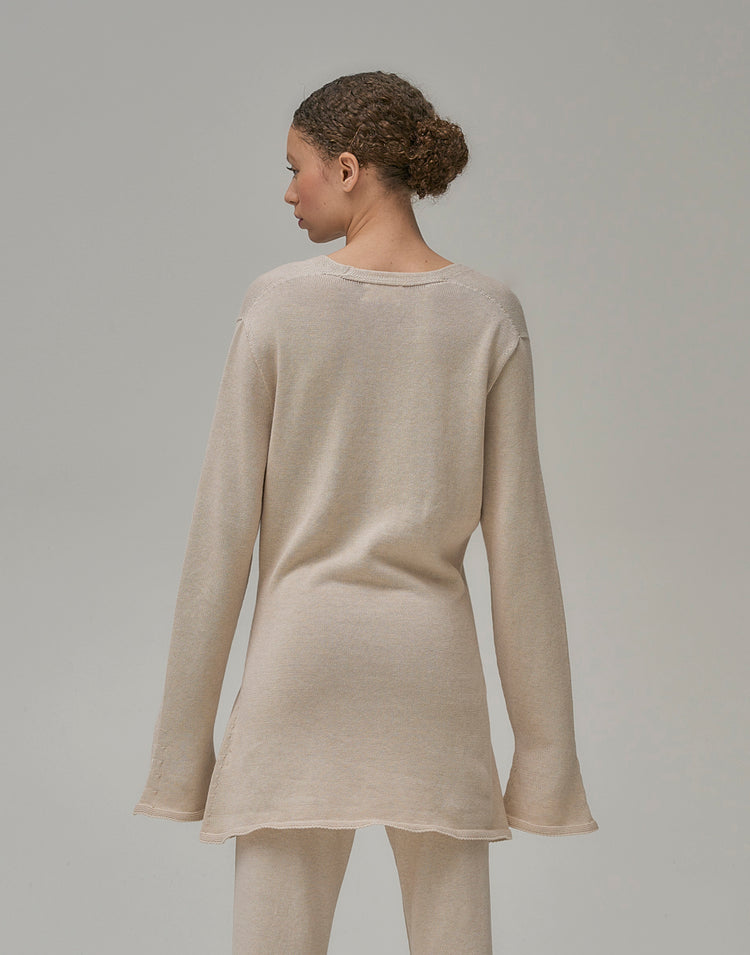 Flared Cardigan