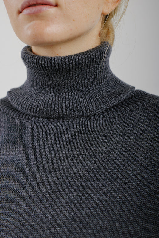 Oversized Merino Turtleneck