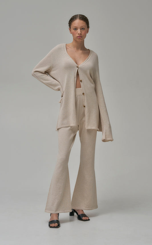 Flared Cardigan