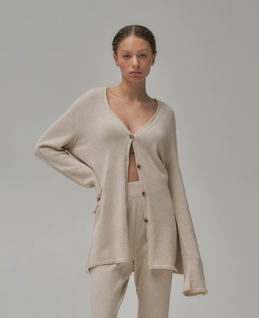 Flared Cardigan