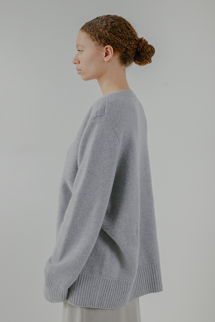 Oversized Cashmere Crewneck