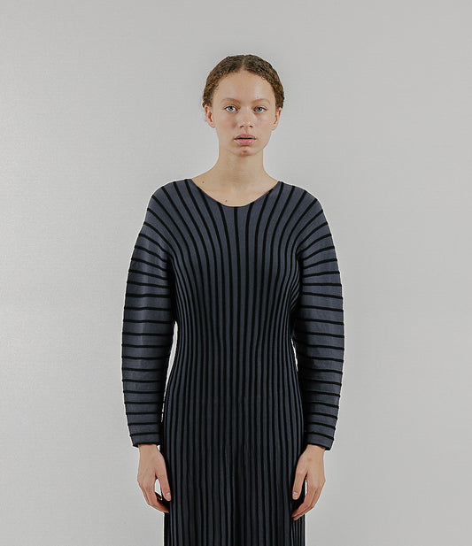 Striped Emilie Sweater Dress