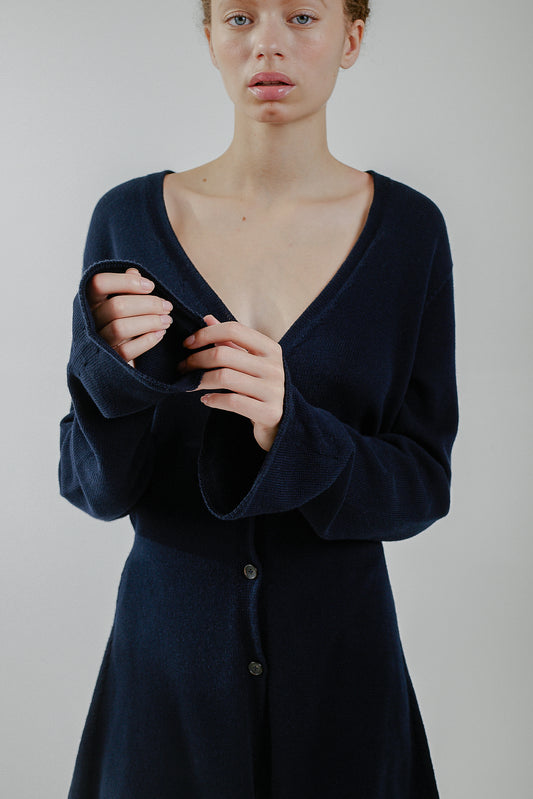Flared Cardigan - SAMPLE*
