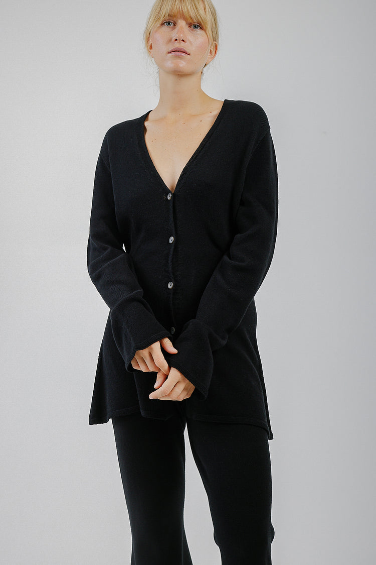 Flared Cardigan