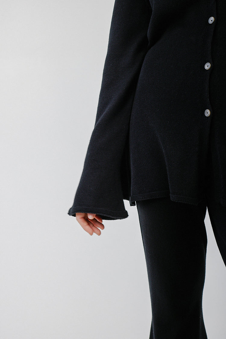 Flared Cardigan